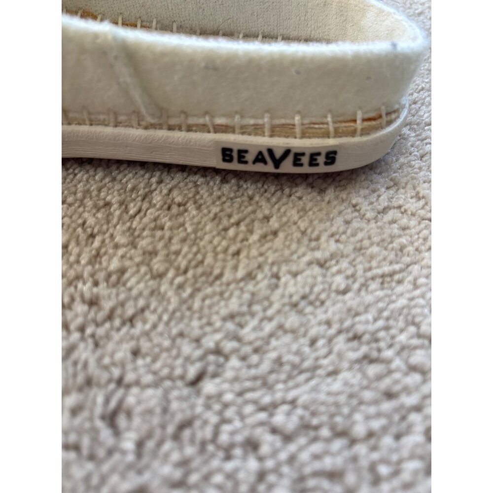 SeaVees + Huckberry Womens Wool Slippers Size 7 White Cozy Indoor Footwear - Picture 7 of 11